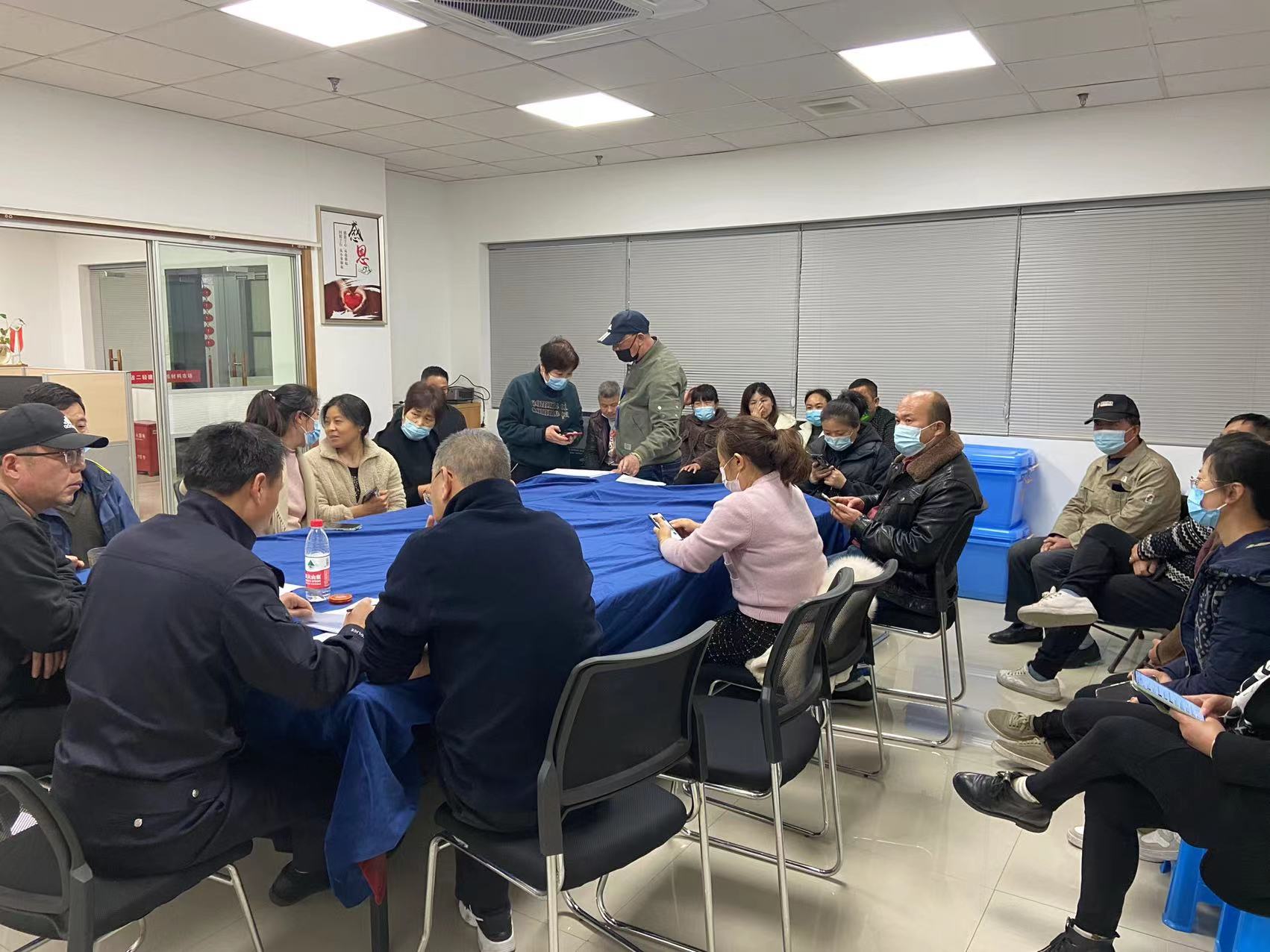 迎亞運，防詐騙宣傳走進二輕市場