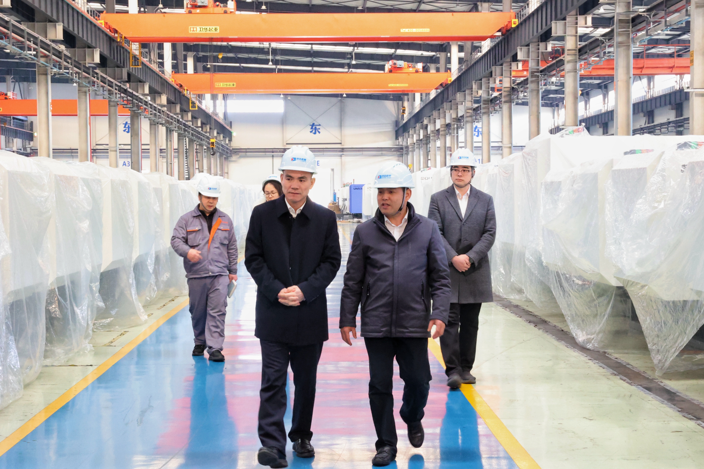 孫哲君赴所屬企業開展“大走訪大調研大服務大解題”活動